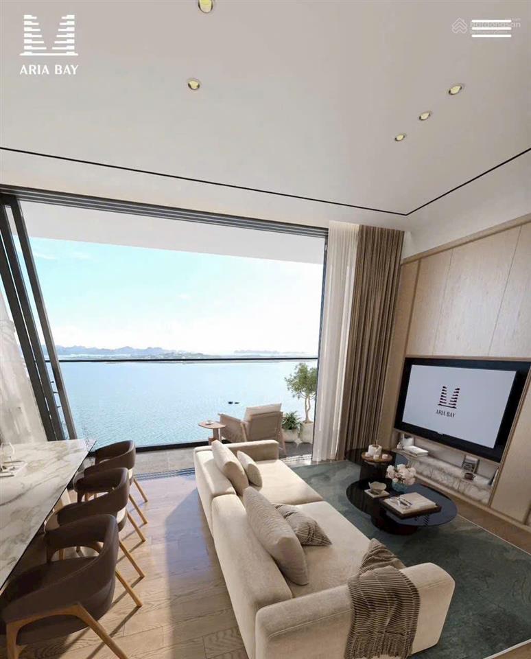 Bán căn đẹp dự án aria bay hạ long, view bãi tắm intercontinental và hồ nhạc nước
