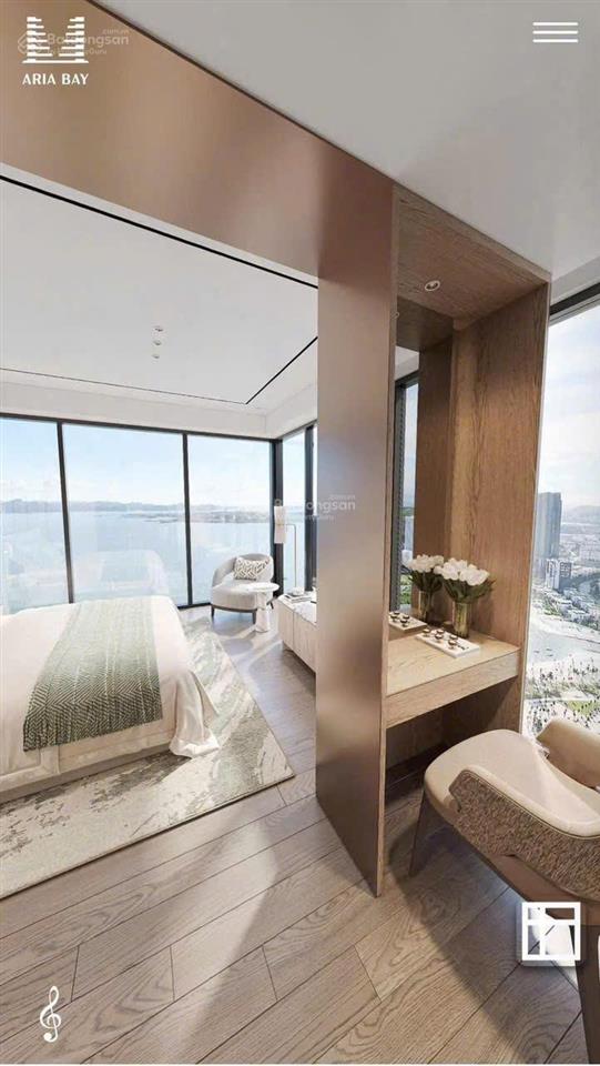 Bán căn đẹp dự án aria bay hạ long, view bãi tắm intercontinental và hồ nhạc nước