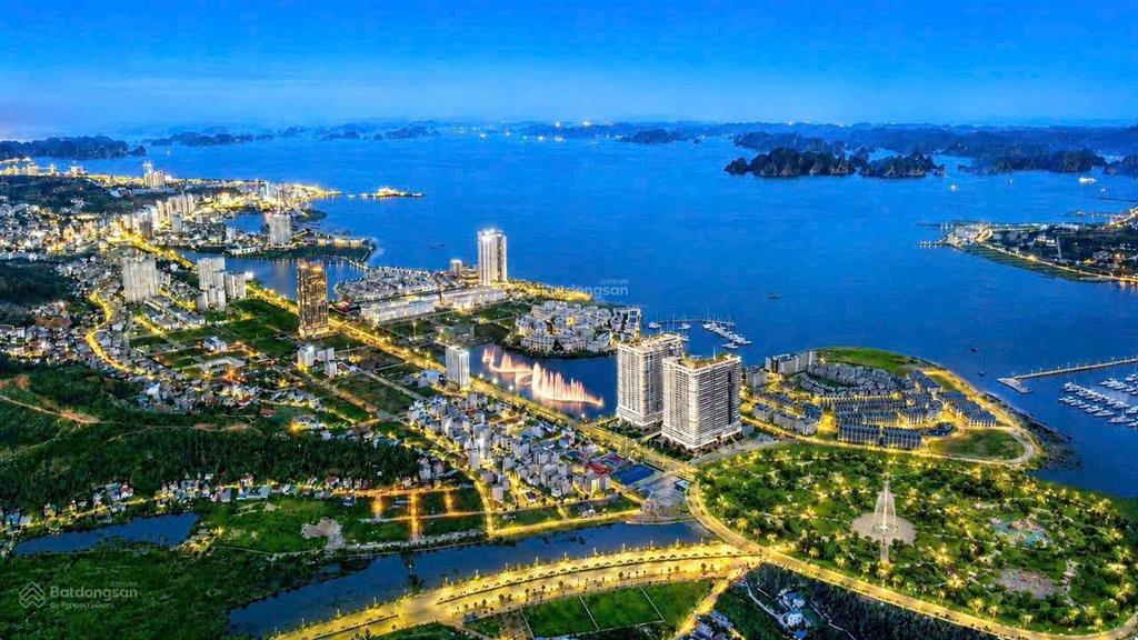 Bán căn studio prima bay hạ long, mặt đường hoàng quốc việt, sát cạnh hồ nhạc nước, cách biển 500m