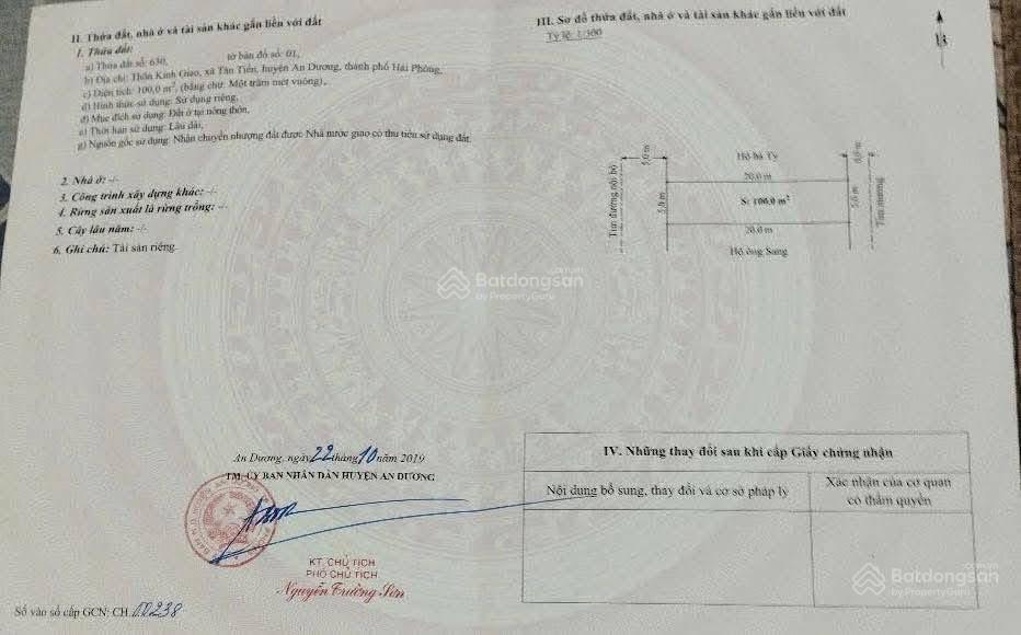 Đất tại chung cư kinh giao phường tân tiến