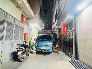 Cần bán gấp nhà ngõ 42 thịnh liệt, ô tô, không quy hoạch, 5 tầng, nhà đẹp ở luôn, 9,9 tỷ