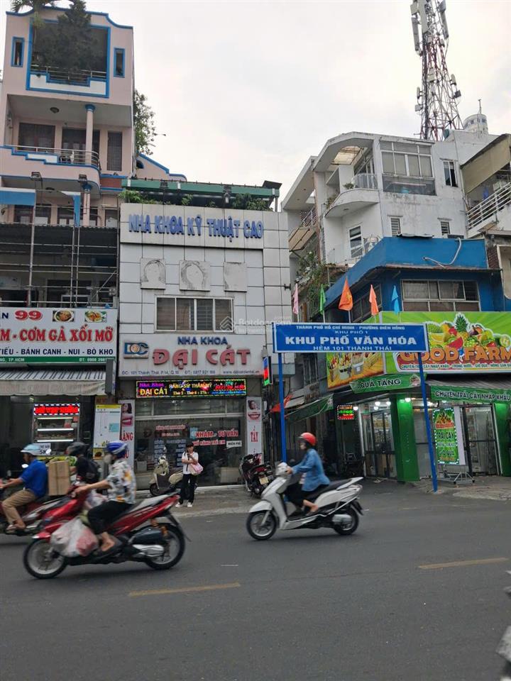 Siêu phẩm góc 2 mặt tiền thành thái q10  vị trí vàng kinh doanh