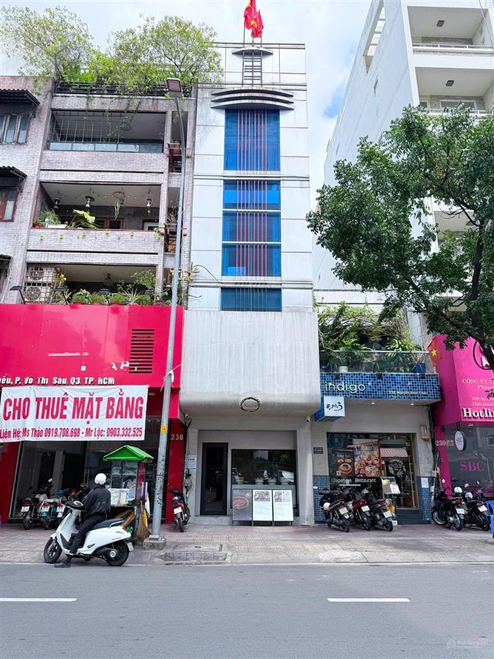 Bán nhà mặt tiền nguyễn đình chiểu q3 (đoạn 2 chiều)  5 tầng có hđ thuê 75tr/tháng  giá 35.5 tỷ