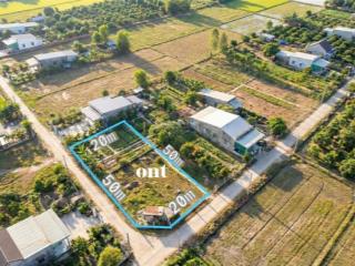 Bán lô góc 2 mặt tiền đường nhựa 1000m2 xã thái mỹ củ chi tp.hcm