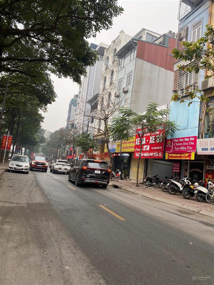 Mặt phố thượng đình  thanh xuân 73,5 tỷ mảnh đất 133 m, mặt tiền 7,6m, cạnh vinhomes cao xà lá,