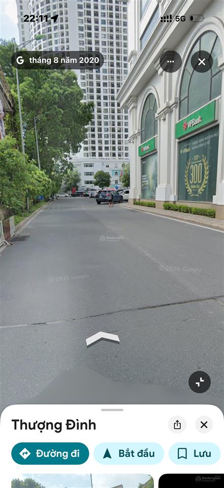 Mặt phố thượng đình  thanh xuân 73,5 tỷ mảnh đất 133 m, mặt tiền 7,6m, cạnh vinhomes cao xà lá,