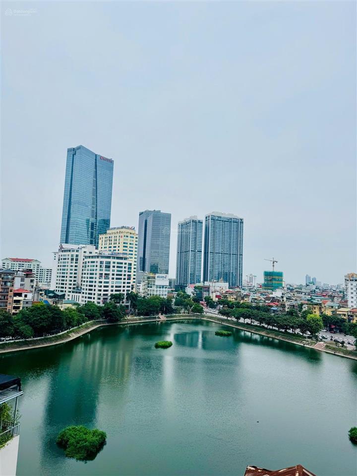 Mặt phố đê la thành đoạn đã làm xong đường, quy hoạch ổn định 86,5 tỷ  88m2, 9 tầng, mặt tiền 5,2m