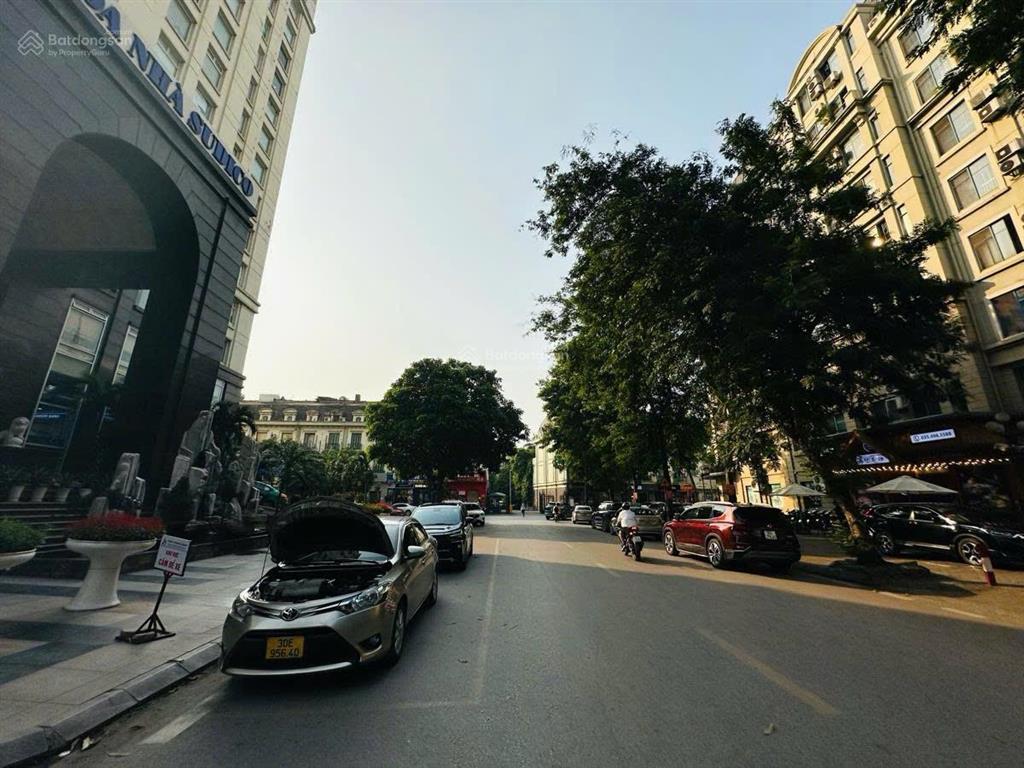 Liền kề mặt phố đỗ đình thiện 76,5 tỷ, 145m2, mặt tiền 6,6m  khu đô thị mỹ đình sông đà