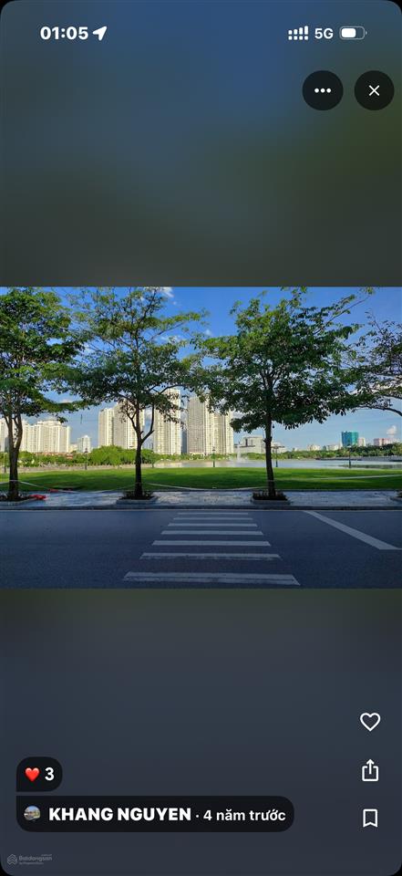 Biệt thự 89 tỷ, 235m2 , mặt tiền 8m  khu đô thị thành phố giao lưu phạm văn đồng