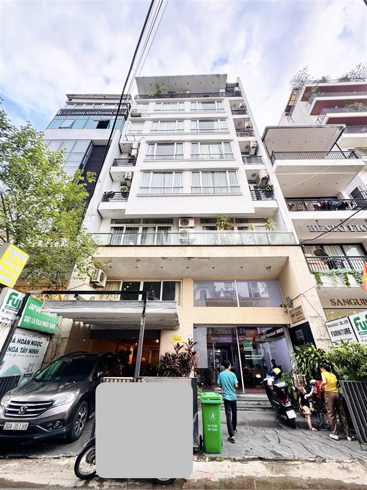 Mặt phố tây hồ 80 tỷ, 120m, 9 tầng, mặt tiền 6,2m vip hồ tây  nơi giới thượng lưu hội tụ.