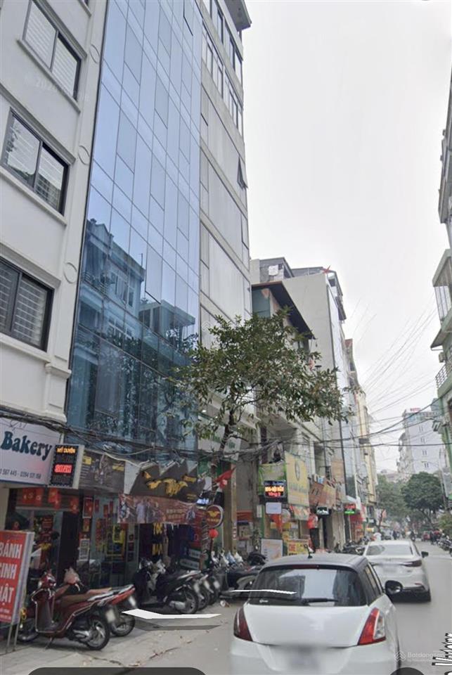 Mặt phố trần quốc vượng 87 tỷ, 130m2, 9 tầng, mặt tiền 6m