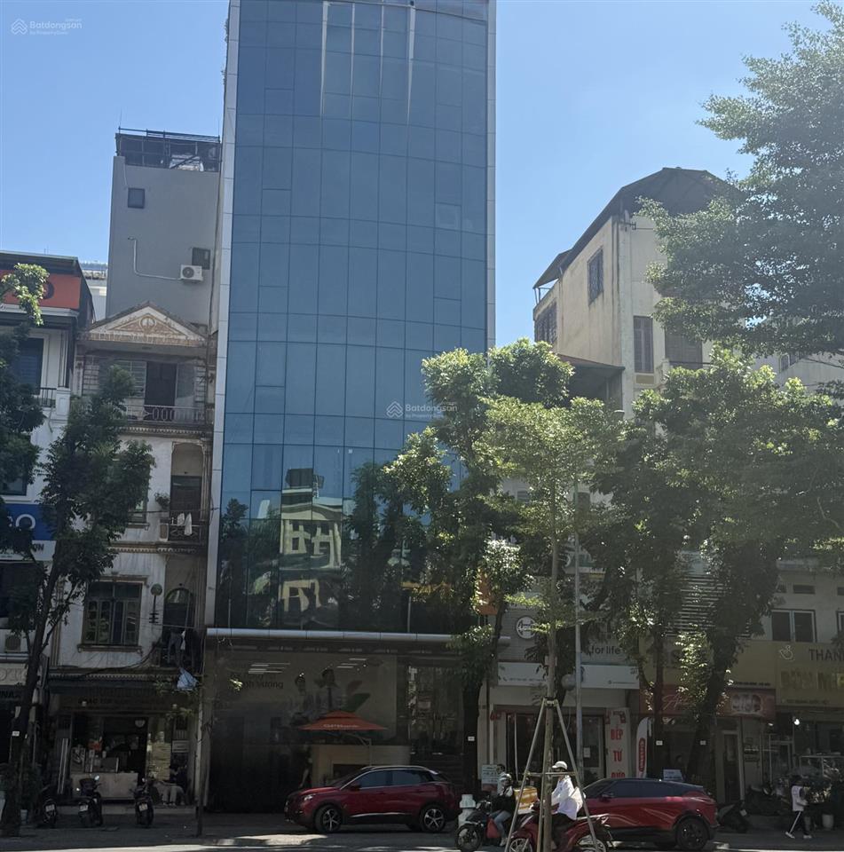 Mặt phố triệu việt vương 185 tỷ, 166m2, 9 tầng, mặt tiền 7,5m trung tâm quận hai bà trưng