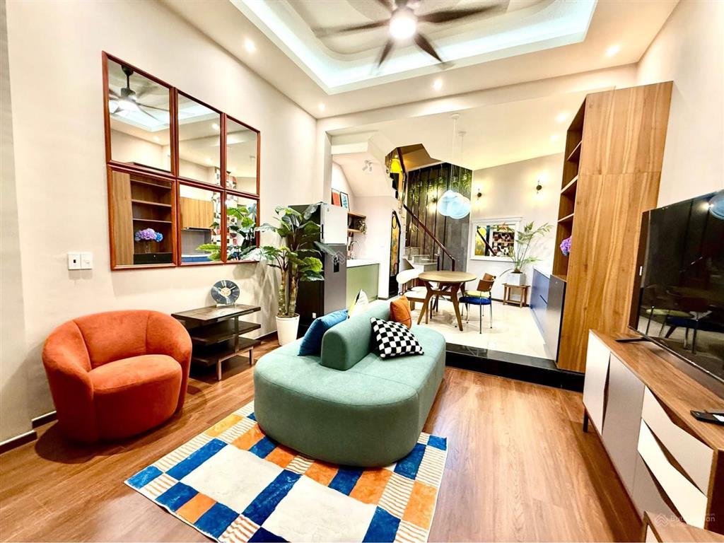 4 tầng màu sắc hiện đại cá tính  hxh 6m 40m2 nhỉnh 6 tỷ phạm văn chiêu gò vấp