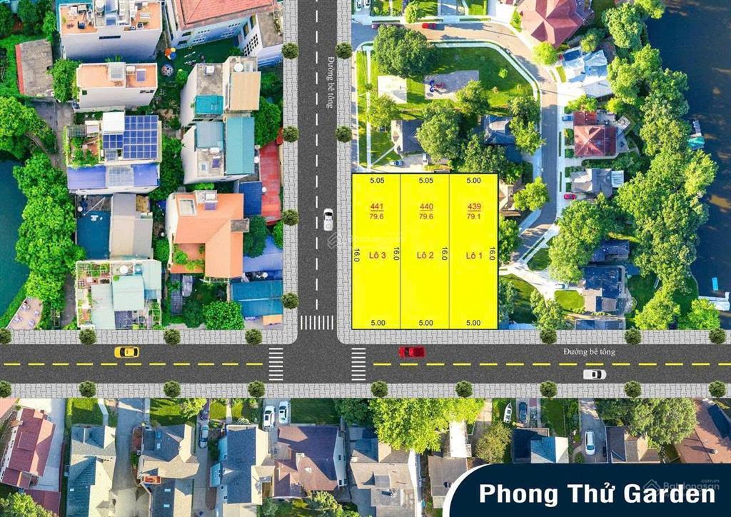 Cực hiếm 3 lô liền kề gần chợ phong thử  4xx triệu
