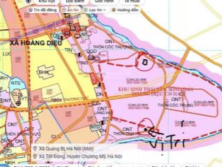 Bán gấp 633m co 200m đất ở thôn trại hạ xã hoàng diệu, chương mỹ giáp vin olympic khu d 0858 225 ***