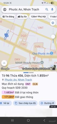 Ban nhà mặt tiền hùng vương phước an gan chợ xã