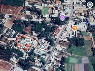 Ban nhà mặt tiền hùng vương phước an gan chợ xã