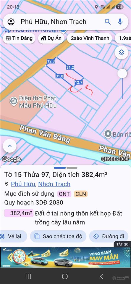 Bán phú hữu gần pha cát lái nhà kho xưởng