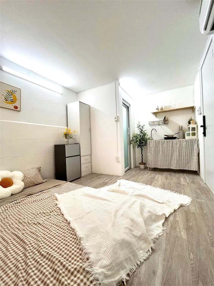Cho thuê cc mini tại huỳnh tấn phát, 3,7tr, 20m2, full nội thất kế bên ufm, nttu, tdt, kcx, q4, q1