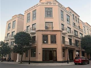 Cho thuê liền kề góc có thang máy the empire vinhomes ocean park 2, dt 78m2x4 tầng khu cọ xanh