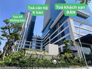 Toà khách sạn 5 sao mỹ đình, nam từ liêm 845m2 x 29t x mt 30m đối diện công viên, dòng tiền khủng