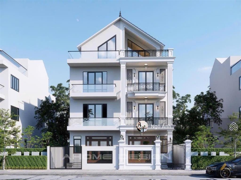 37,5 tỷ biệt thự song lập hanic trung văn nam từ liêm 150m2 x 4t x mt 6,2m chân chung cư, kd đỉnh
