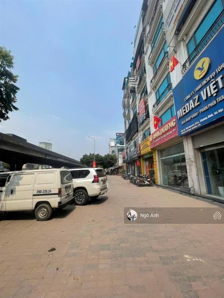 68tỷ toà văn phòng mặt phố nguyễn xiển, thanh xuân 100m2 x 8t x mt 5.5m 2 mặt tiền kinh doanh