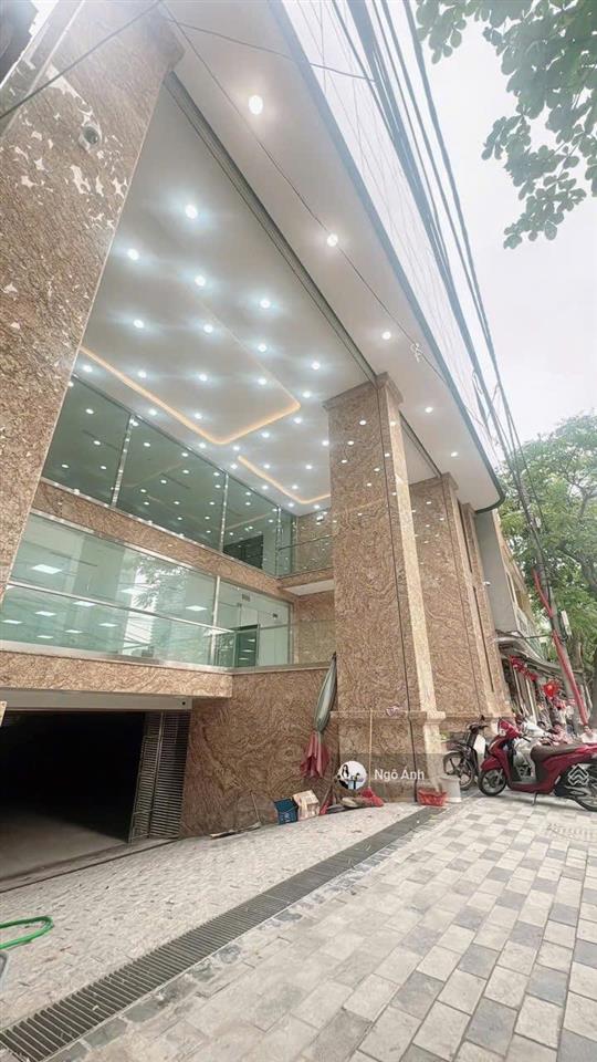 255tỷ toà văn phòng mặt phố phú gia tây hồ, 350m2 x 9t x mt 15m thông sàn 2 thang máy nhập