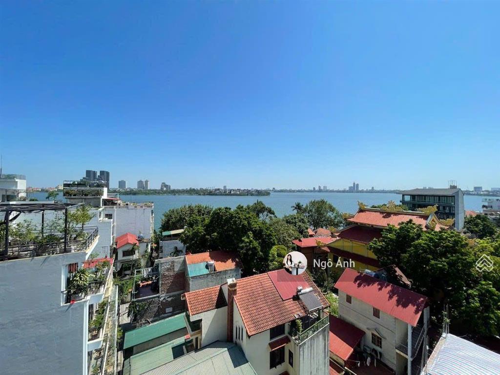 Võng thị  tây hồ  toà apartment  view hồ tây  8 tầng  3 mặt thoáng  doanh thu 5 tỷ/năm