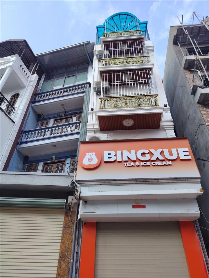 Bán nhà mặt phố tam trinh 13 tỷ 46 m2 xây 5 tầng