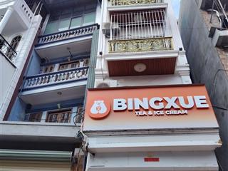 Bán nhà mặt phố tam trinh 13 tỷ 46 m2 xây 5 tầng