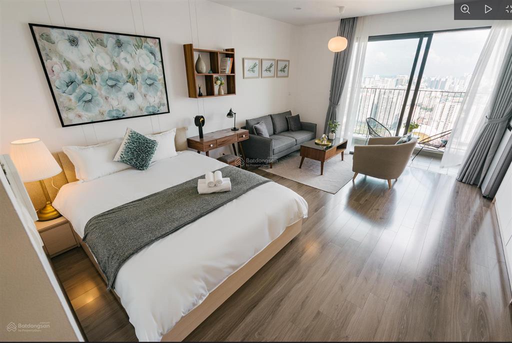 Hot cho thuê trinity tower, studio, 38m2, full đồ, giá 9 triệu/tháng.  0961 352 ***