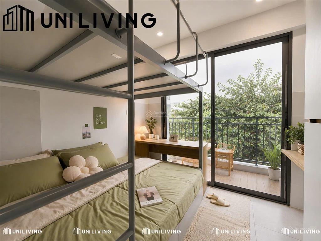 Cho thuê duplex giường tầng ban công thích hợp ở cùng bạn bè  cách đh văn lang chỉ 900m  đi bộ