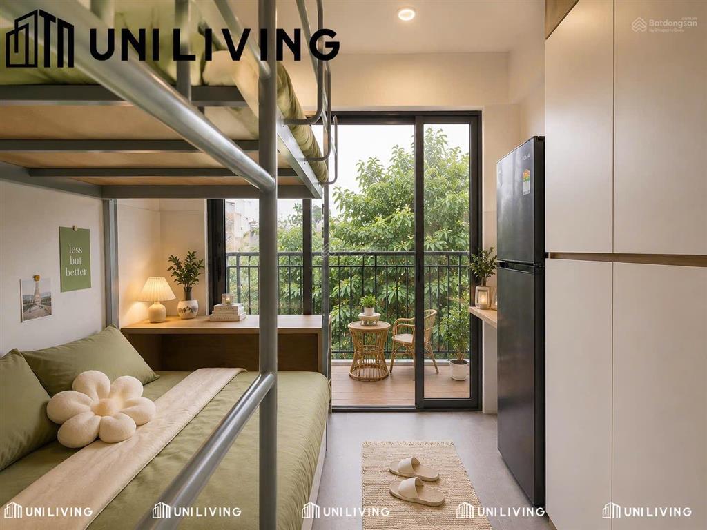 Cho thuê duplex giường tầng ban công thích hợp ở cùng bạn bè  cách đh văn lang chỉ 900m  đi bộ