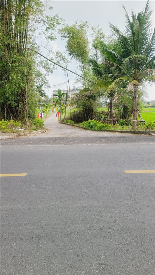 Lô góc view lúa 2 mặt tiền lê thánh tông cẩm châu hội an