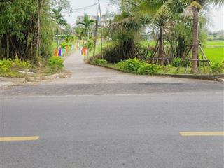 Lô góc view lúa 2 mặt tiền lê thánh tông cẩm châu hội an