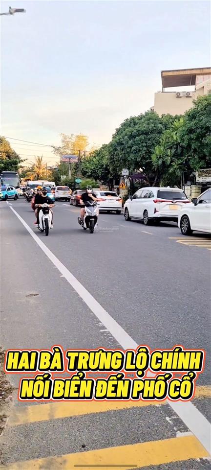 Mặt tiền kinh doanh hai bà trưng hậu view làng rau trà quế hoian