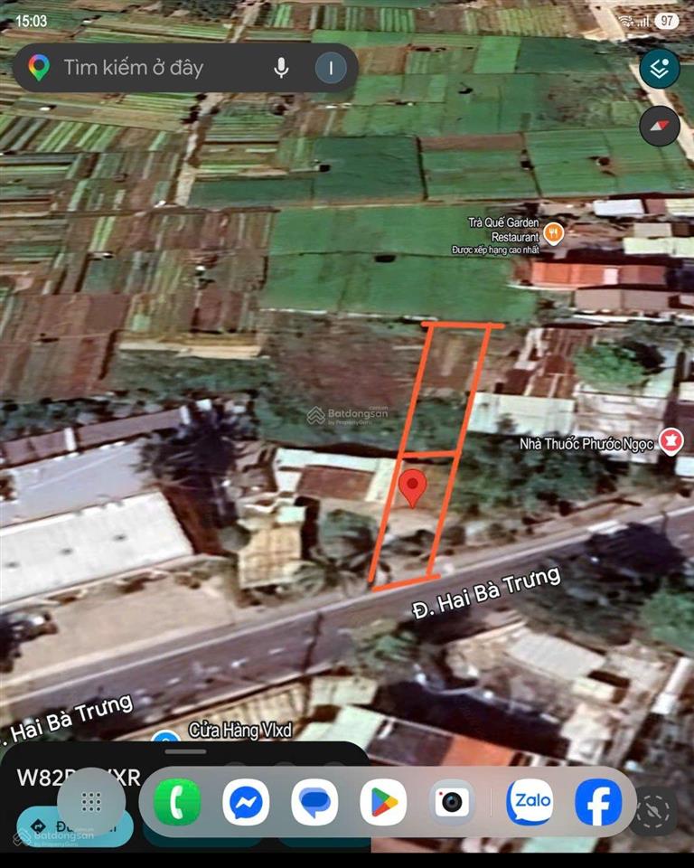 Mặt tiền kinh doanh hai bà trưng hậu view làng rau trà quế hoian