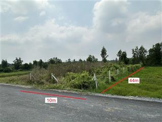 Chính chủ bán đất 10x44m (150m2 thổ) shr, mặt tiền đường nhựa 812 sát tỉnh lộ 15 xã an phú, củ chi