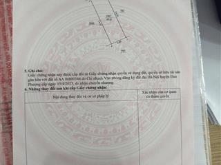 Chính chủ cần tiền bán gấp giá 3x tỷ có ngay 65m2 thôn đồng vân , xã đan phượng , hà nội