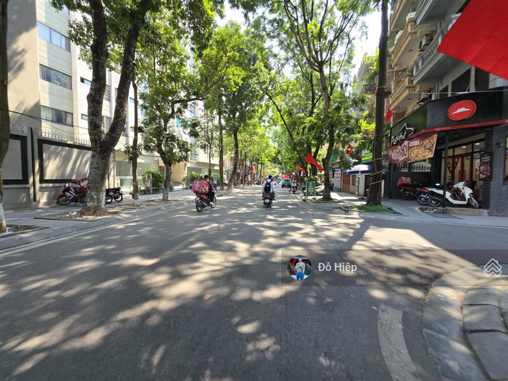 Bán nhà mặt phố trần nguyên đán 100m2  lô góc  vỉa hè rộng  kinh doanh đỉnh