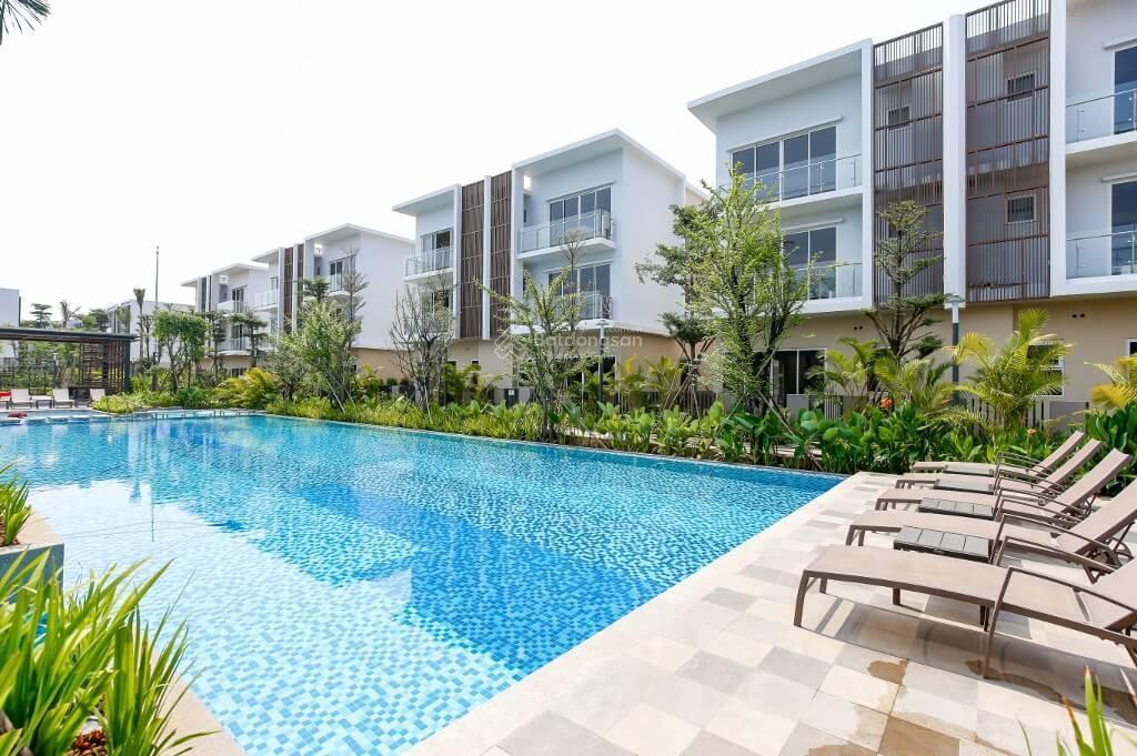 Cho thuê nhà phố palm residence căn góc đẹp, vị trí đắc địa