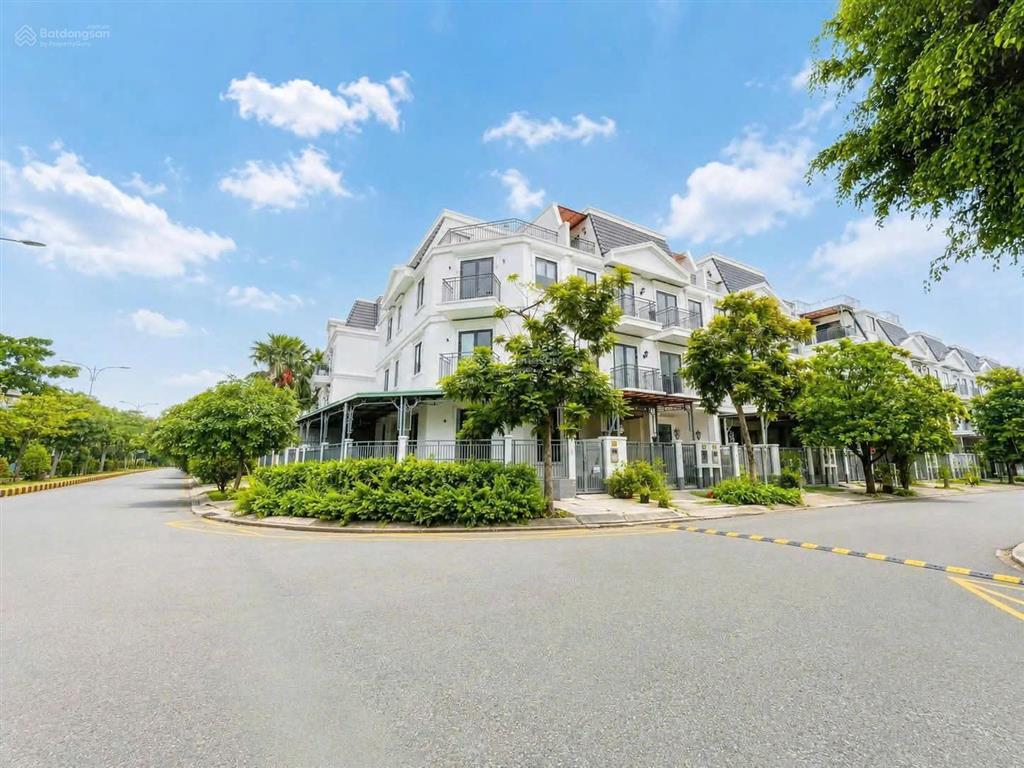 Cho thuê nhà phố góc lakeview city 9x20m  2 mặt tiền, hoàn thiện, trống nhận ngay  44,9 triệu net