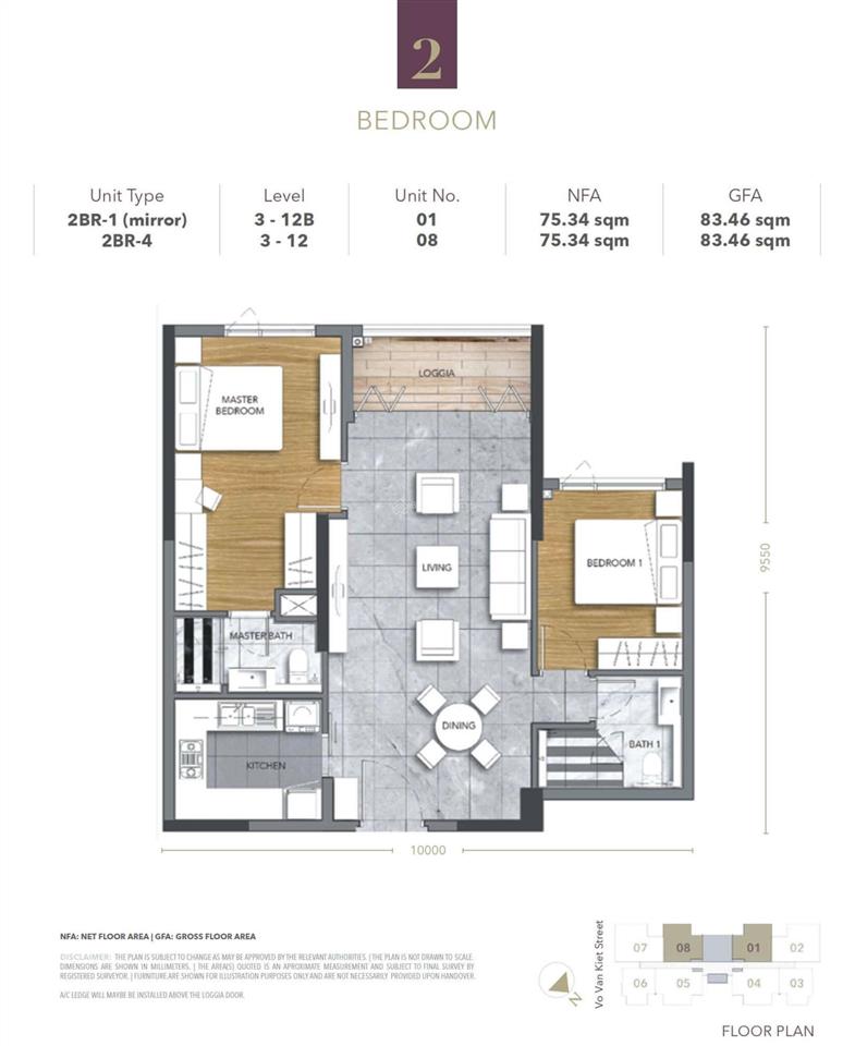 Bán căn hộ d1 mension đã có sổ hồng | 2pn 83m | giá 9,5 tỷ
