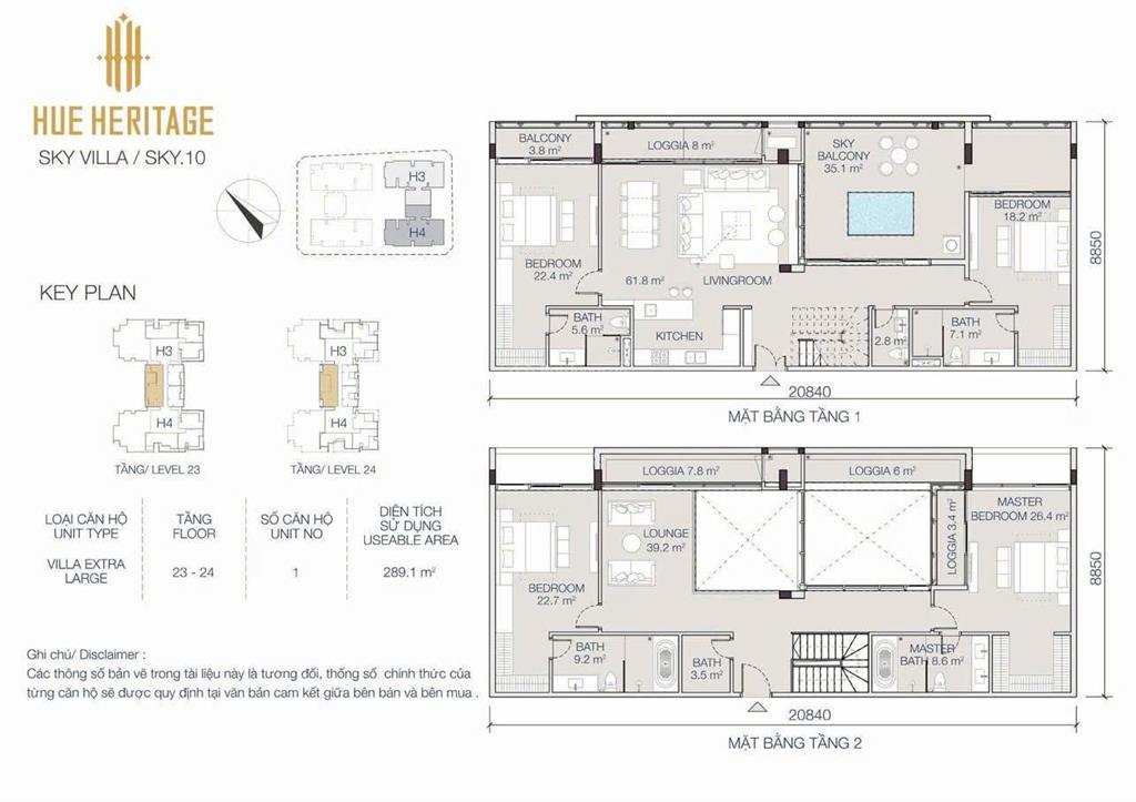 Hot! chỉ 1 căn sky villa tại hue heritage sở hữu là nắm giữ đẳng cấp khác biệt
