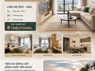 Cho thuê căn hộ đầy đủ nội thất vào ở từ ngày 15/5 này   ngay 0913 816 *** để được hỗ trợ