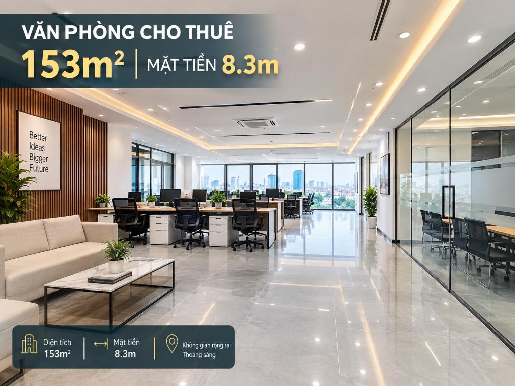 Siêu phẩm mặt Hồ Ba Mẫu 153m2, 8 nổi 1 hầm, MT8.3m view Hồ kinh doanh VIP Đống Đa 