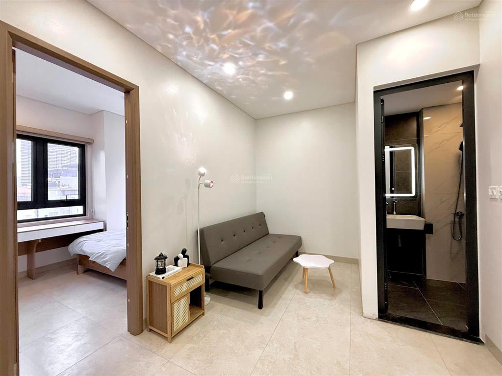 Chung cư mini 1 ngủ 1 khách rộng 40m2 đủ đồ, ban công thoáng tại xuân đỉnh, đối diện đại sứ hàn