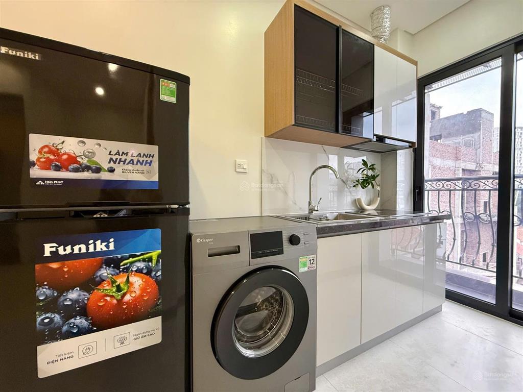 Chung cư mini 1 ngủ 1 khách rộng 40m2 đủ đồ, ban công thoáng tại xuân đỉnh, đối diện đại sứ hàn