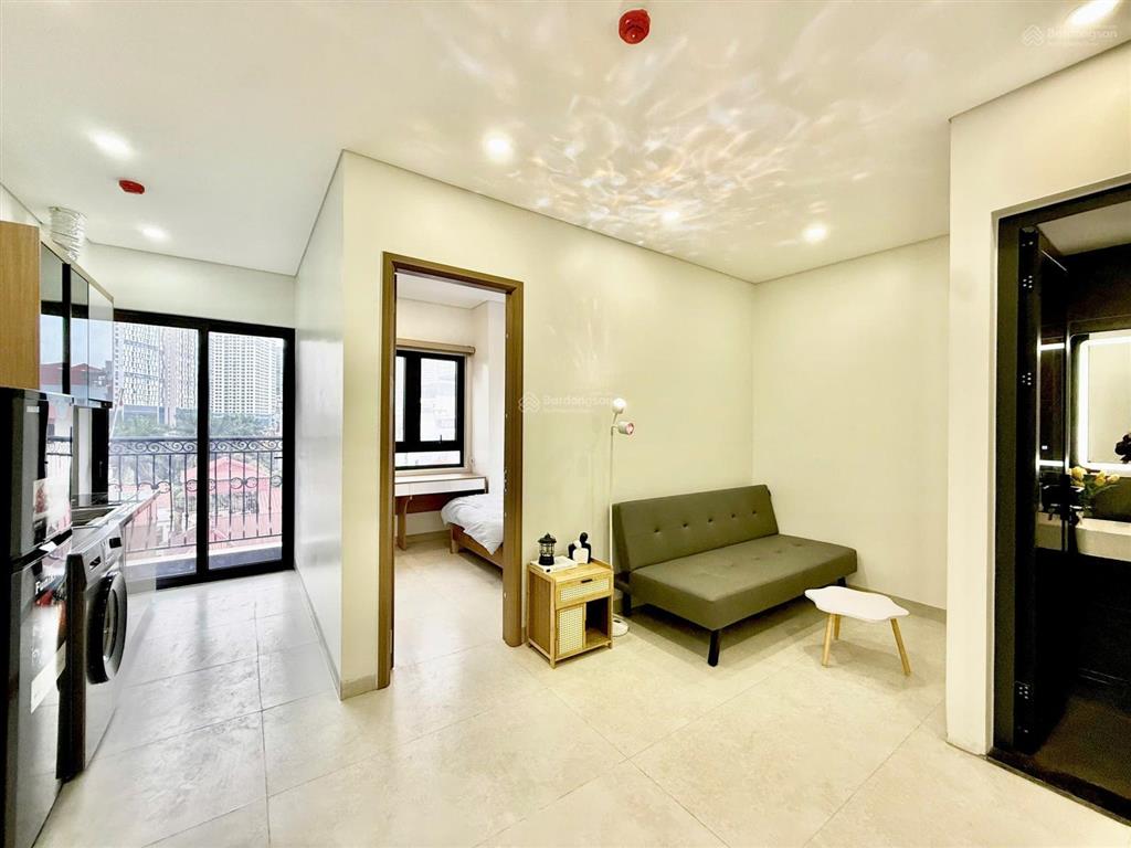 Chung cư mini 1 ngủ 1 khách rộng 40m2 đủ đồ, ban công thoáng tại xuân đỉnh, đối diện đại sứ hàn